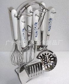 煌鑫韓式廚具套裝 物美價廉的陶瓷柄廚具優(yōu)選